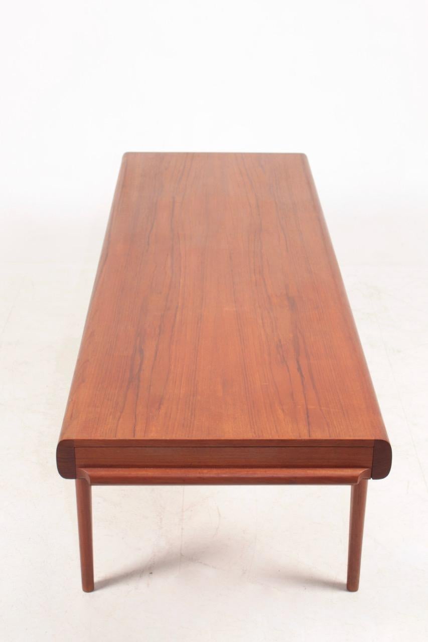 Midcentury Low Table in Teak, Designed by Johannes Andersen, Danish Design 2