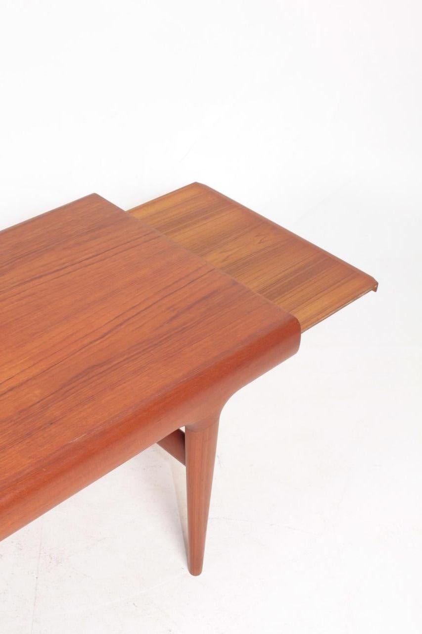 Midcentury Low Table in Teak, Designed by Johannes Andersen, Danish Design 3