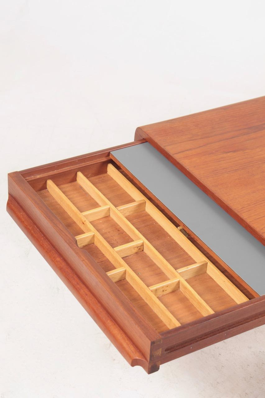 Midcentury Low Table in Teak, Designed by Johannes Andersen, Danish Design 4