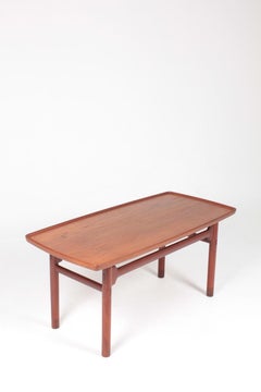 Midcentury Low Table in Teak, Made in Denmark, 1950s
