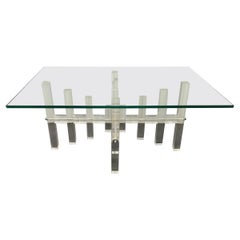 Vintage Midcentury Lucite Cocktail Table