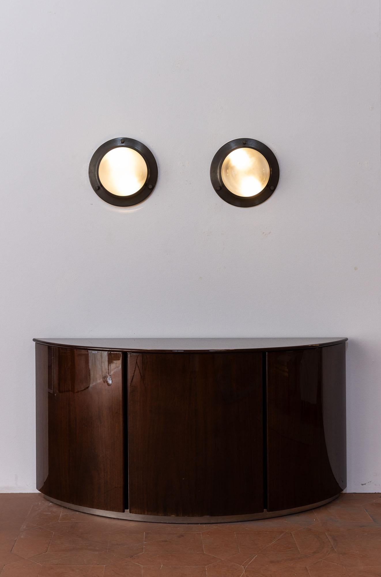 Midcentury Luigi Caccia Dominioni for Azucena Tommy 'LSP6' wall lights  For Sale 5