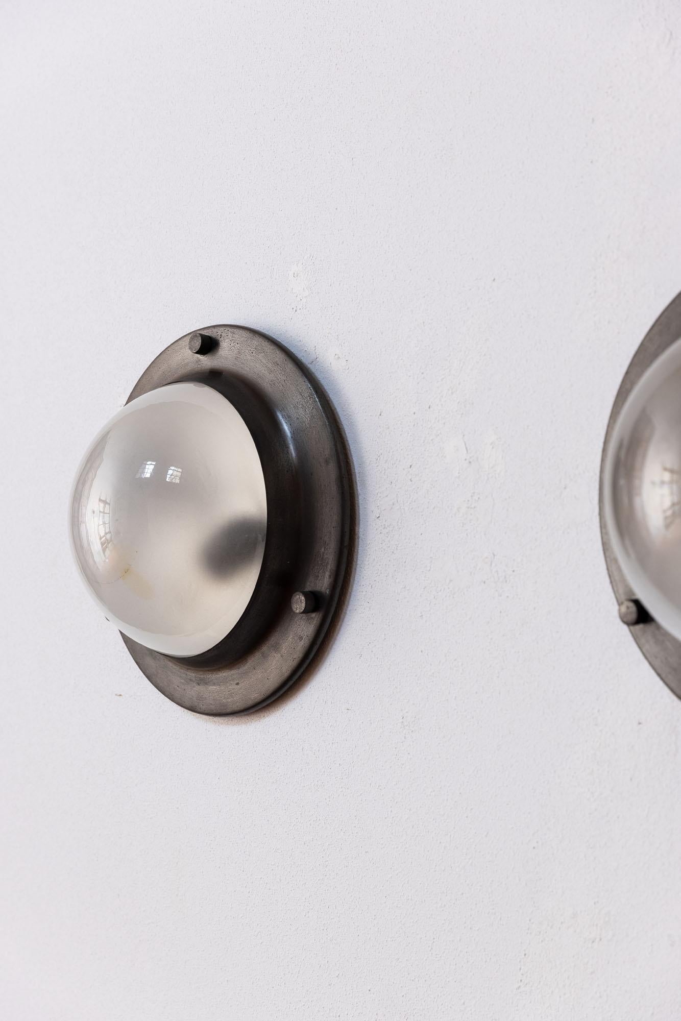 Midcentury Luigi Caccia Dominioni for Azucena Tommy 'LSP6' wall lights 9