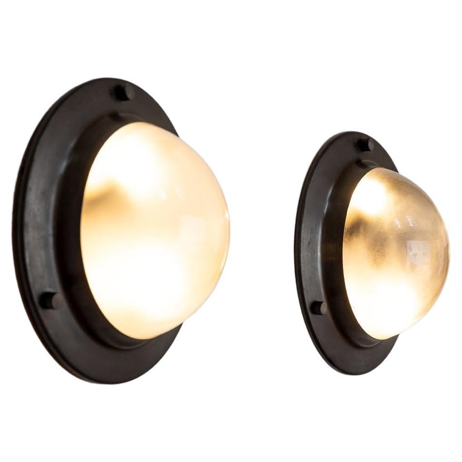Midcentury Luigi Caccia Dominioni for Azucena Tommy 'LSP6' wall lights  For Sale