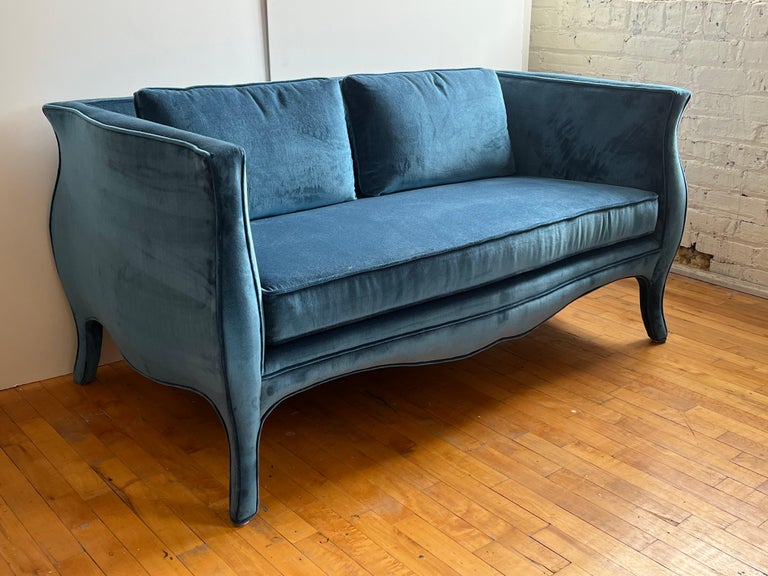 Midcentury Lutece Loveseat by Richard Himmel   In Good Condition For Sale In Chicago, IL