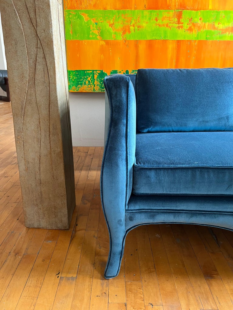 Mid-20th Century Midcentury Lutece Loveseat by Richard Himmel   For Sale