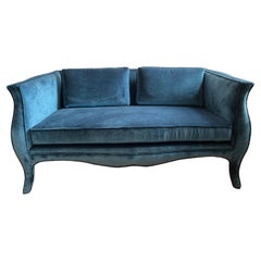 Retro Midcentury Lutece Loveseat by Richard Himmel  