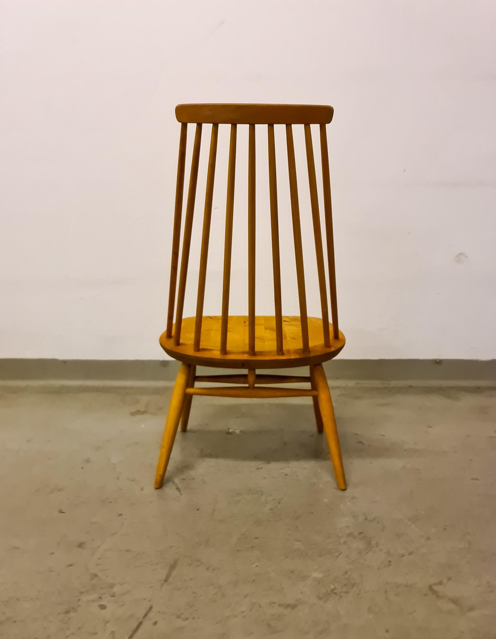 Midcentury 'Mademoiselle' Chair Edsbyverken Ilmari Tapiovaara, Sweden, 1959 1