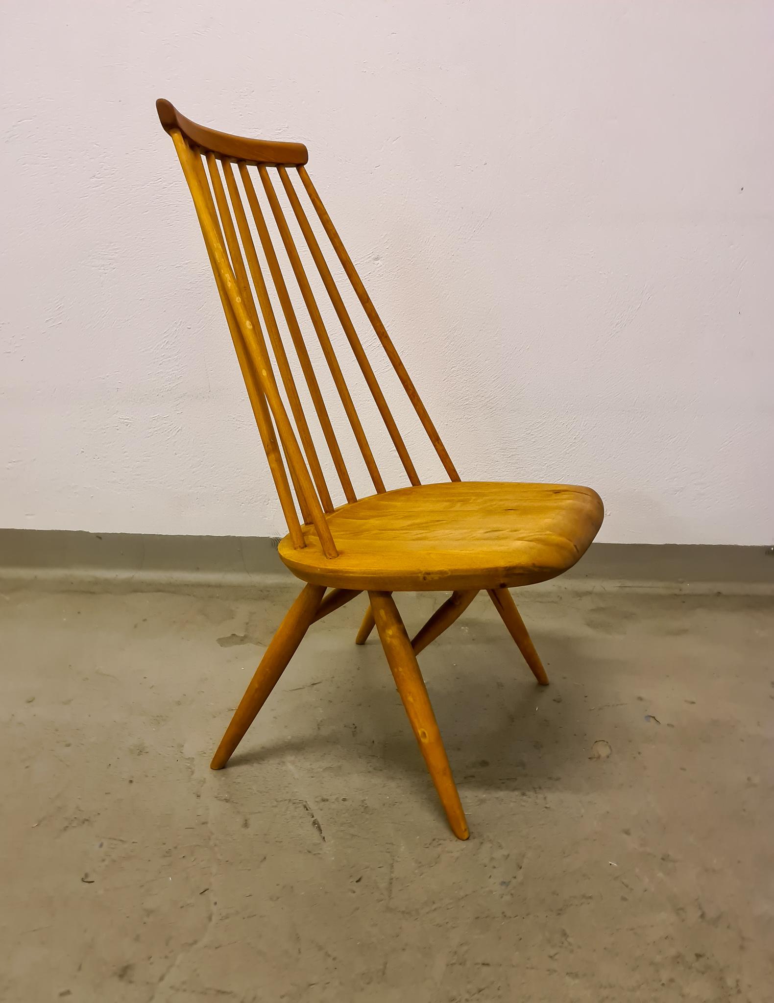 Mid-20th Century Midcentury 'Mademoiselle' Chair Edsbyverken Ilmari Tapiovaara, Sweden, 1959