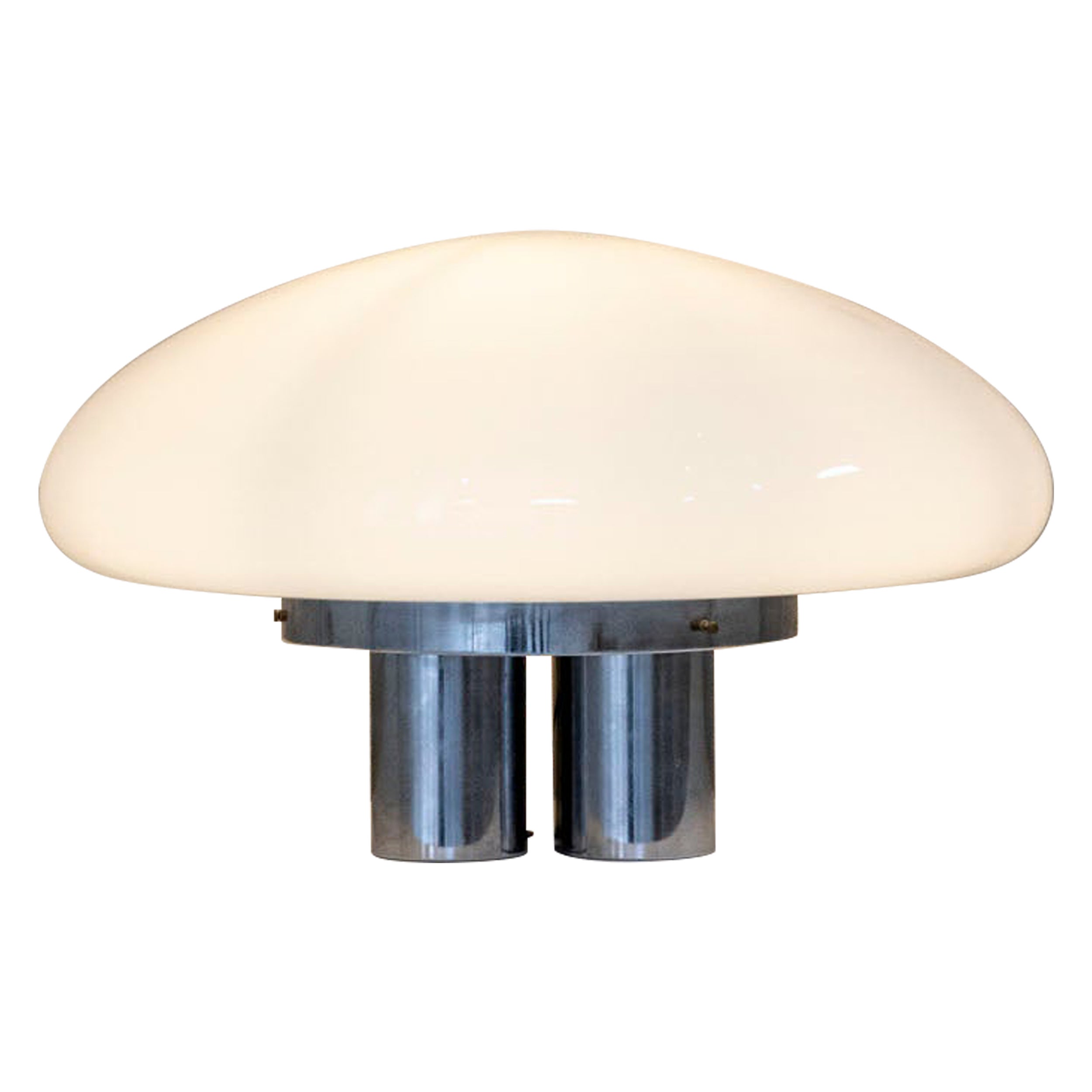 Midcentury Magnolia table lamp by Sergio Mazza and G. Gramigna for Quattrifolio