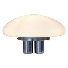 Midcentury Magnolia table lamp by Sergio Mazza and G. Gramigna for Quattrifolio