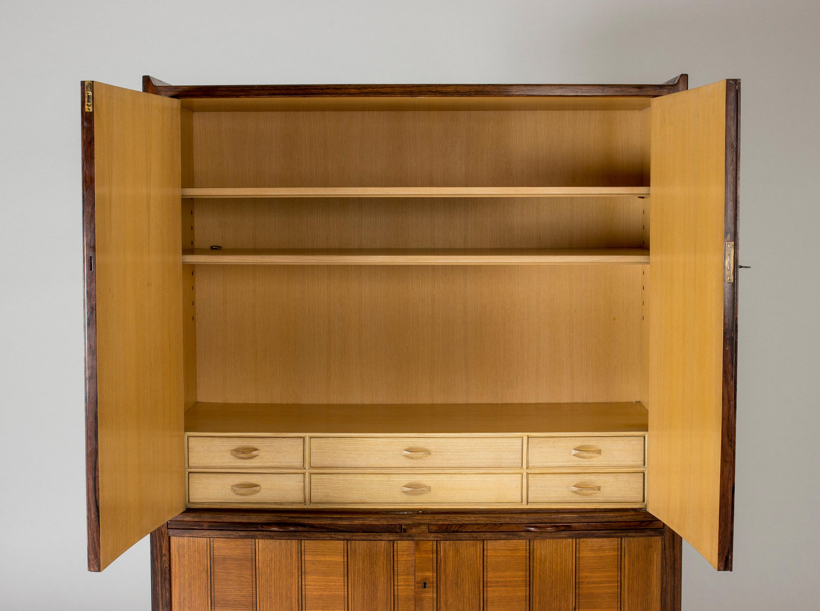 Midcentury Mahogany Cabinet by David Rosén 4