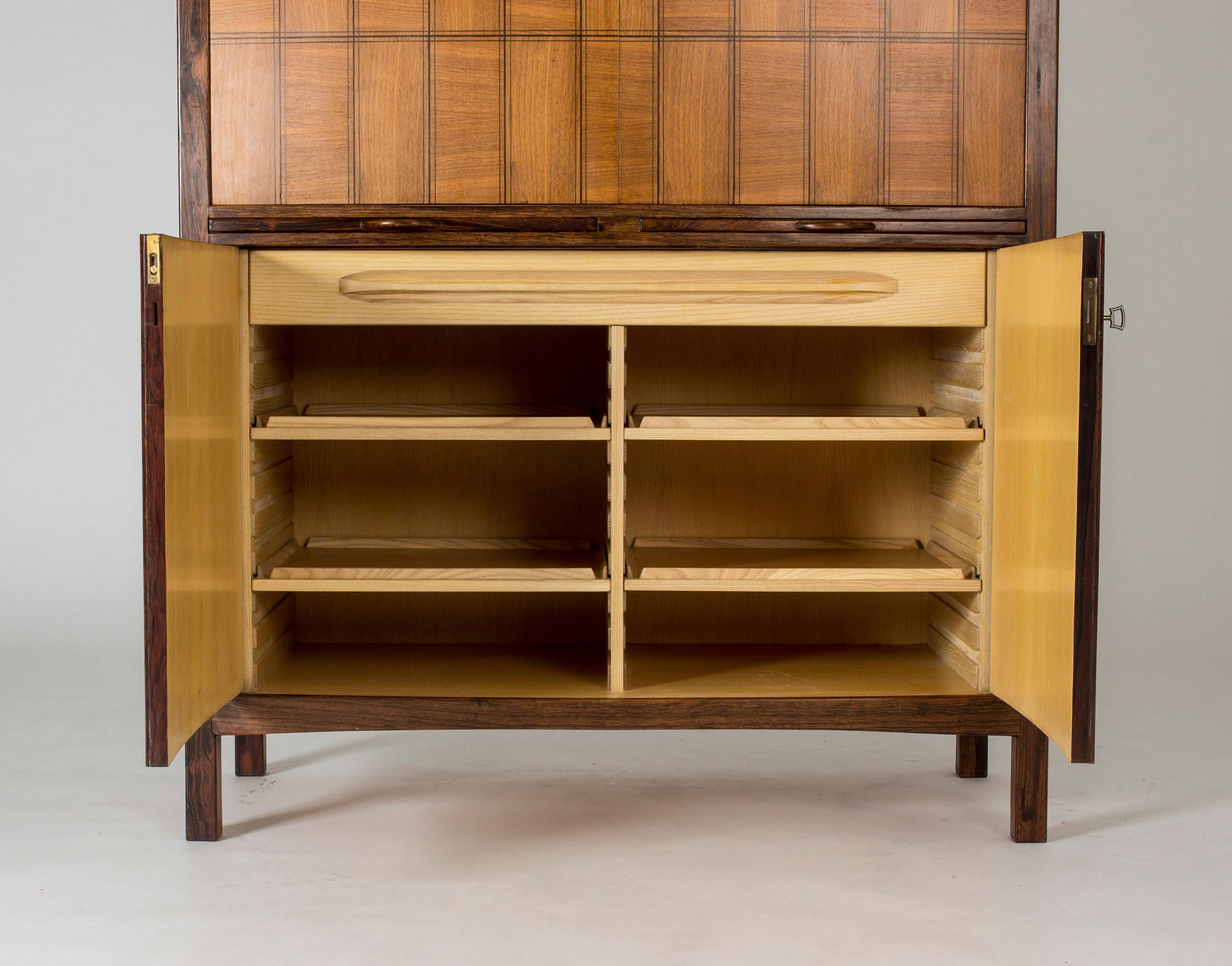 Midcentury Mahogany Cabinet by David Rosén 5