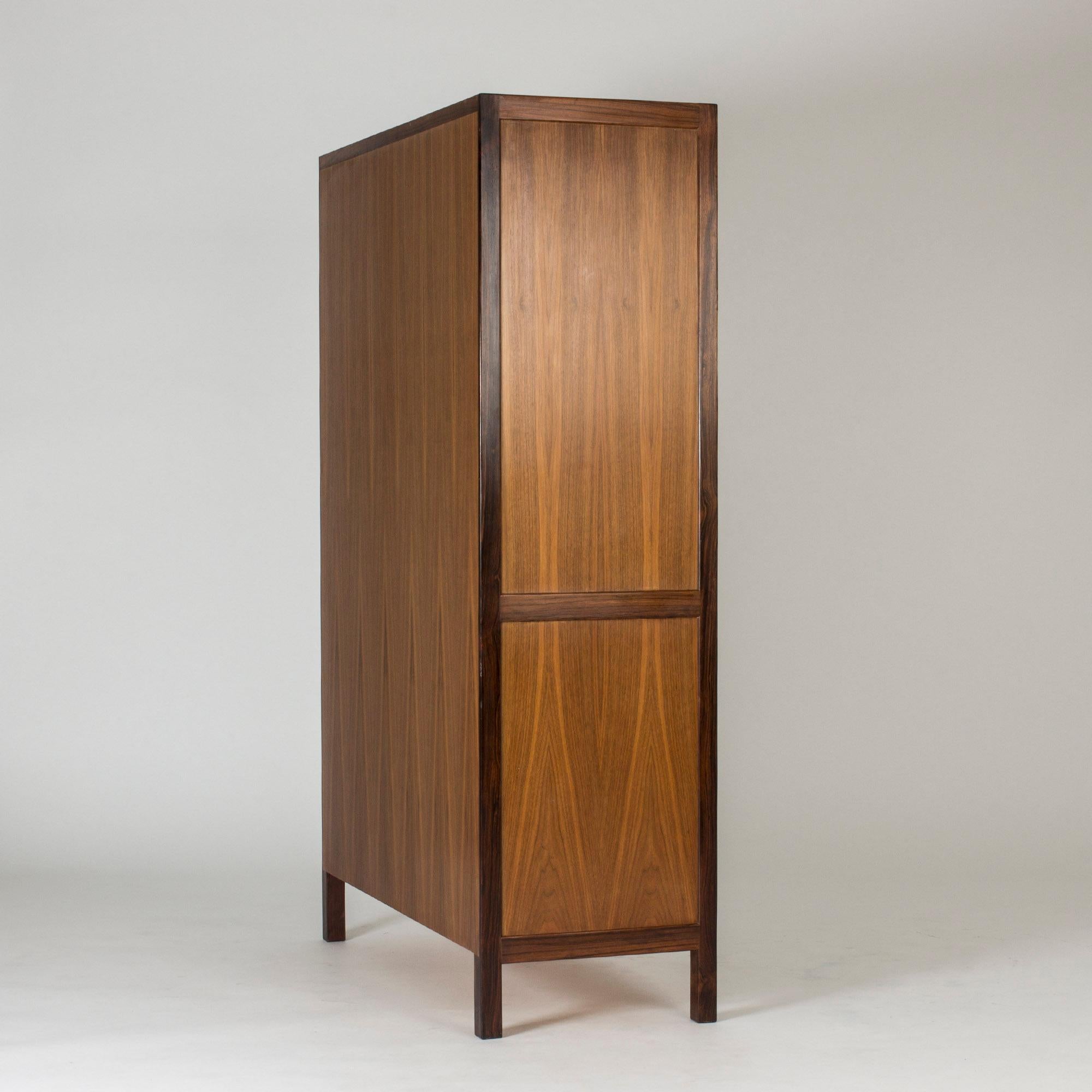 Scandinavian Modern Midcentury Mahogany Cabinet by David Rosén