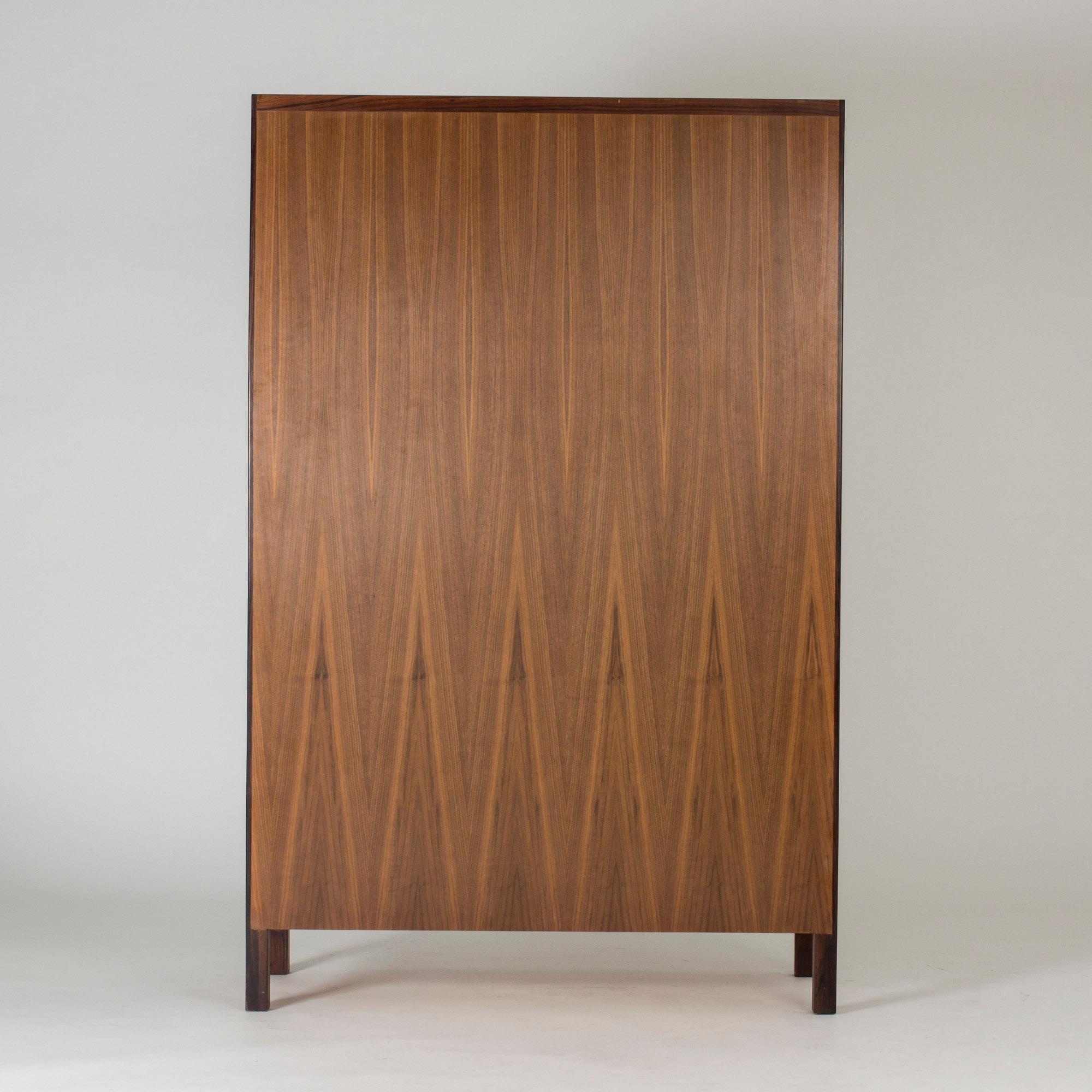 Swedish Midcentury Mahogany Cabinet by David Rosén