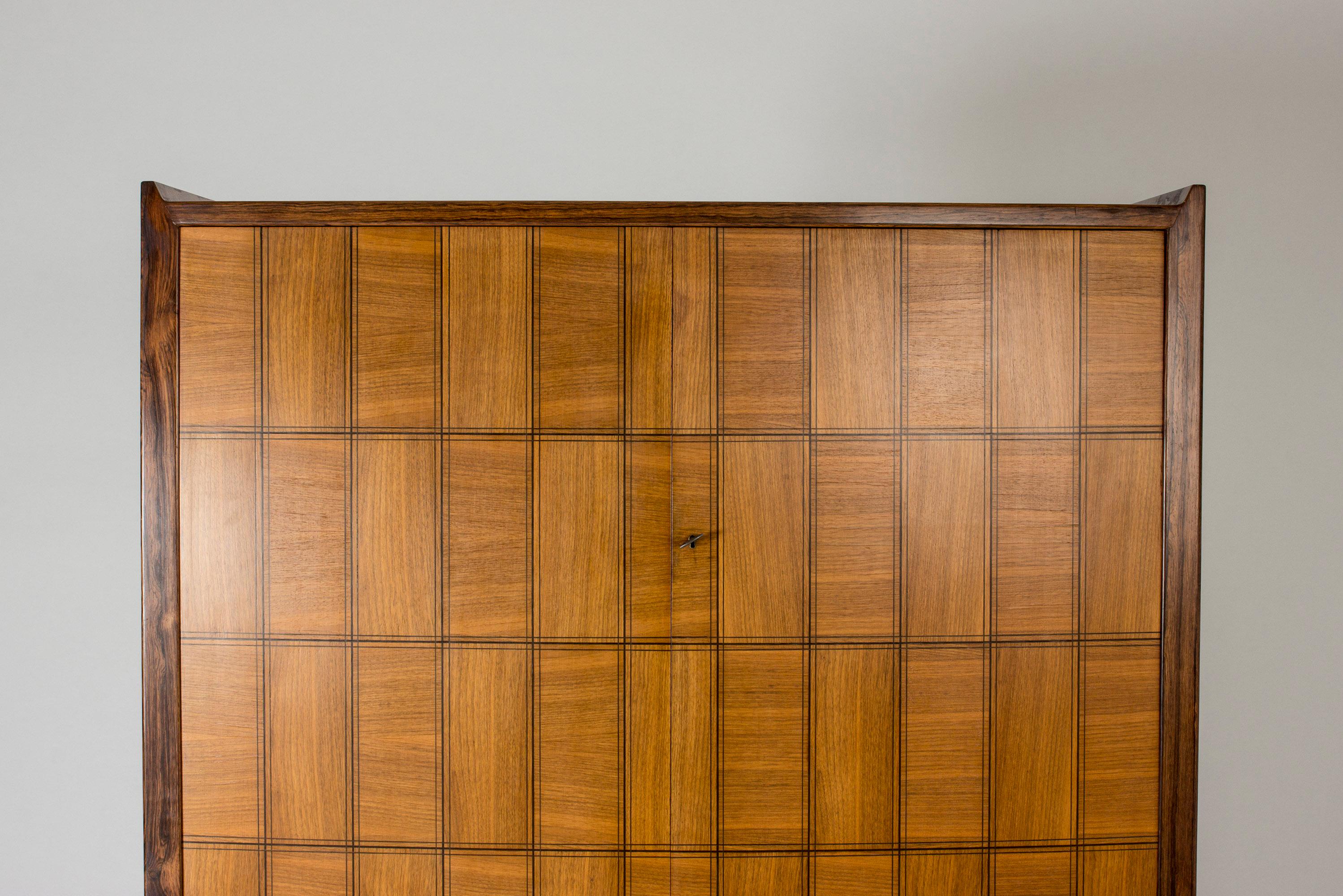 Midcentury Mahogany Cabinet by David Rosén In Good Condition In Stockholm, SE