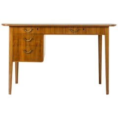Midcentury Mahogany Desk, Sweden, 1950s