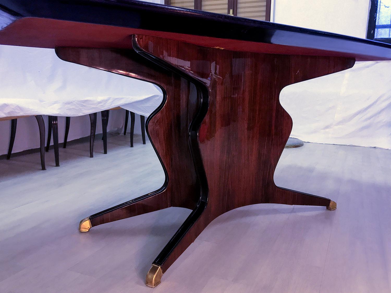 Italian Mid-Century Dining Table by Osvaldo Borsani, 1950s 6