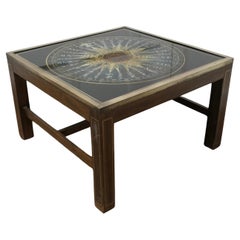 Midcentury Maison Jansen Campaign Style Coffee Table