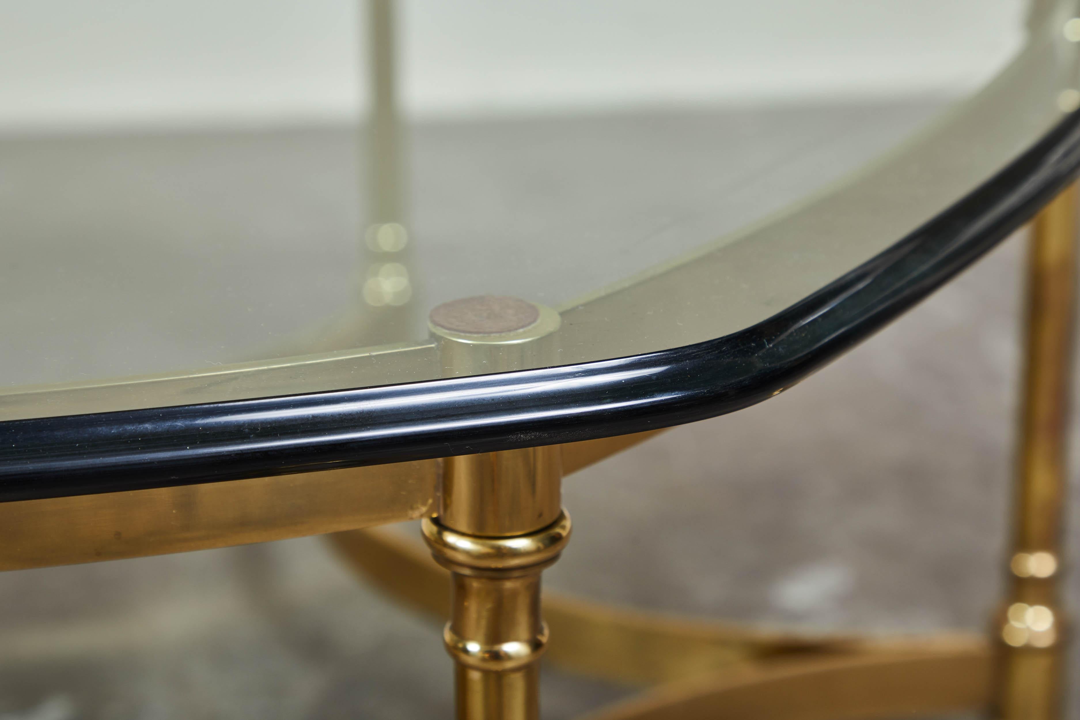 American Midcentury Maison Jansen Style Coffee Table