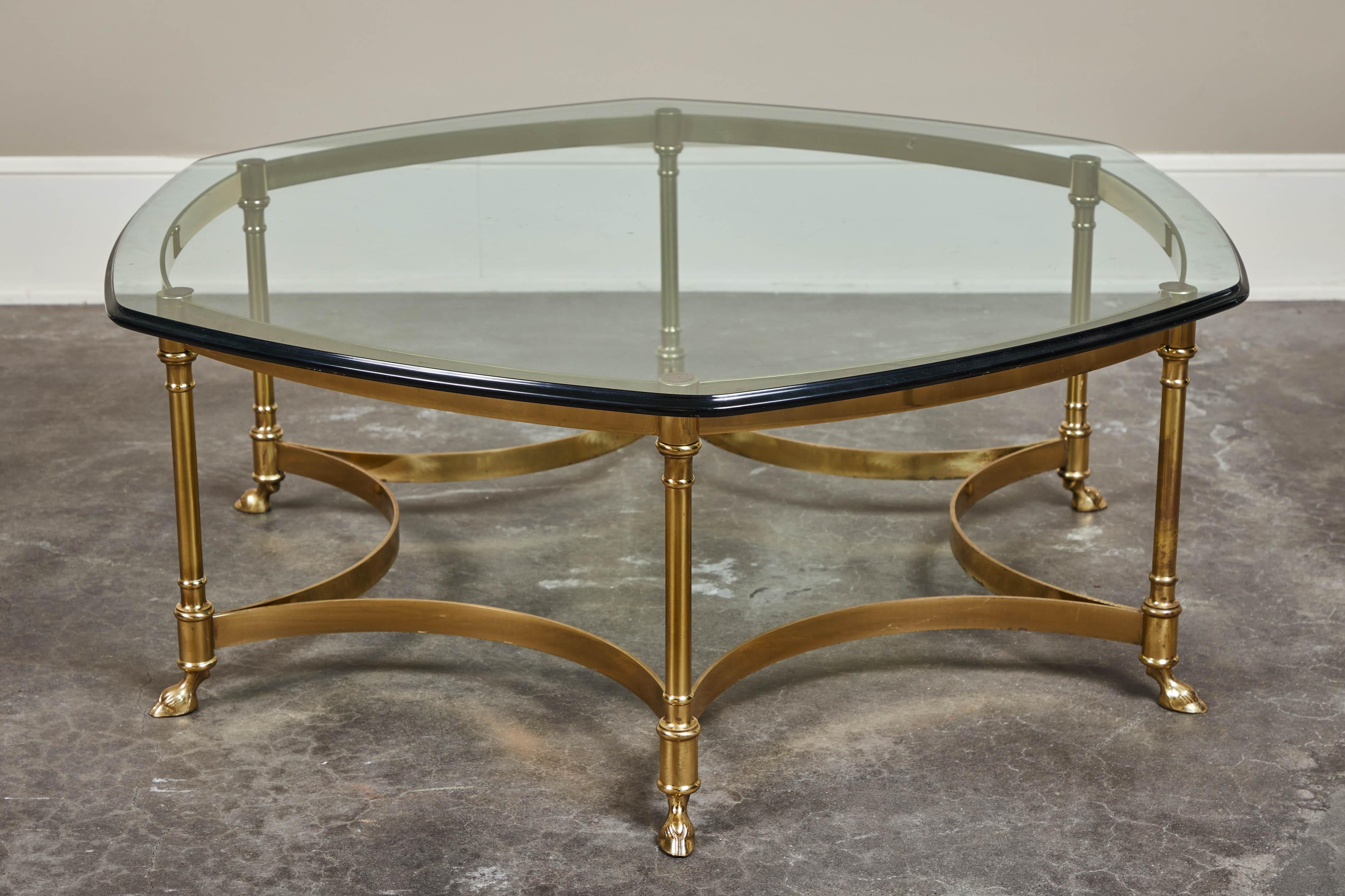 20th Century Midcentury Maison Jansen Style Coffee Table