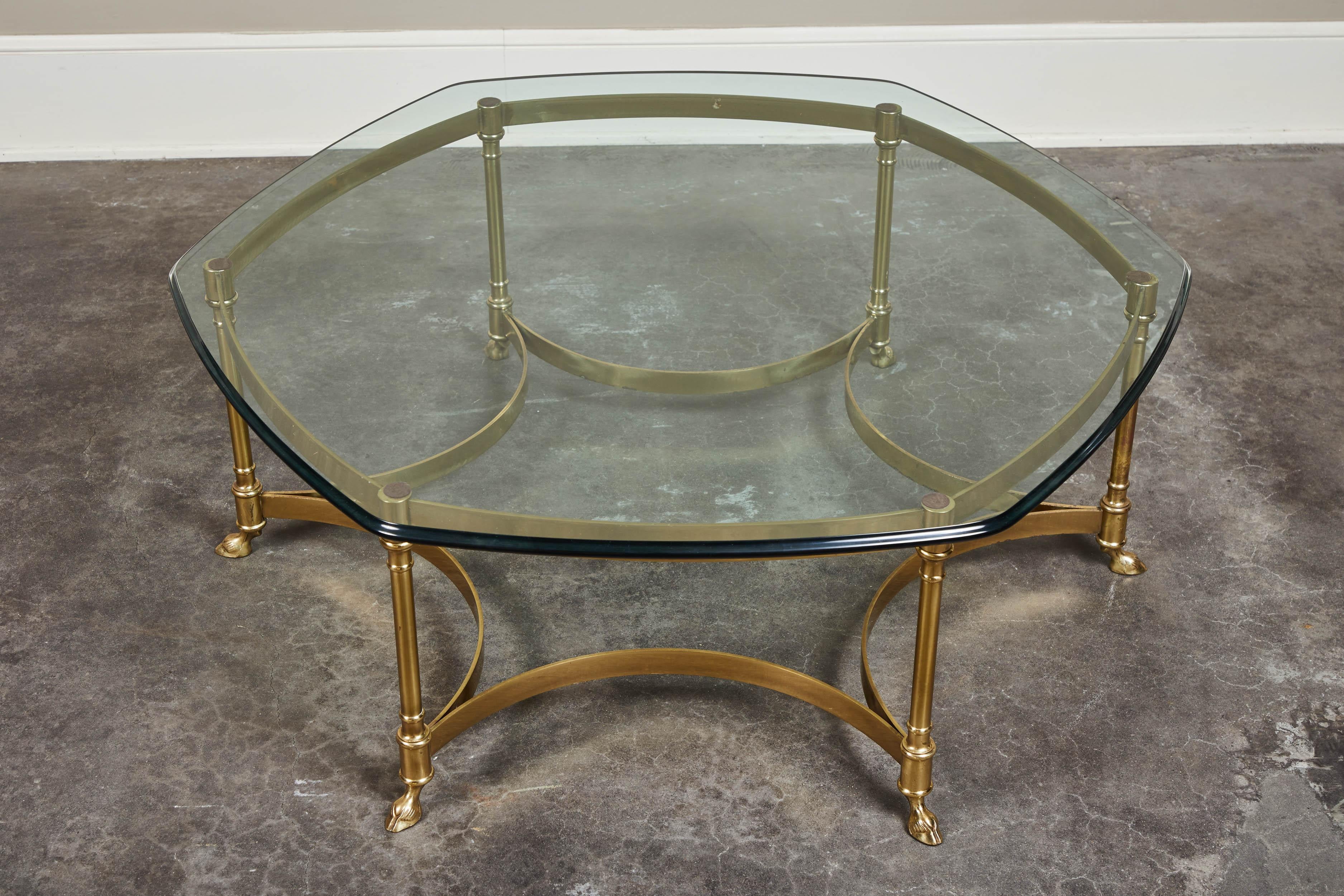 Midcentury Maison Jansen Style Coffee Table 1