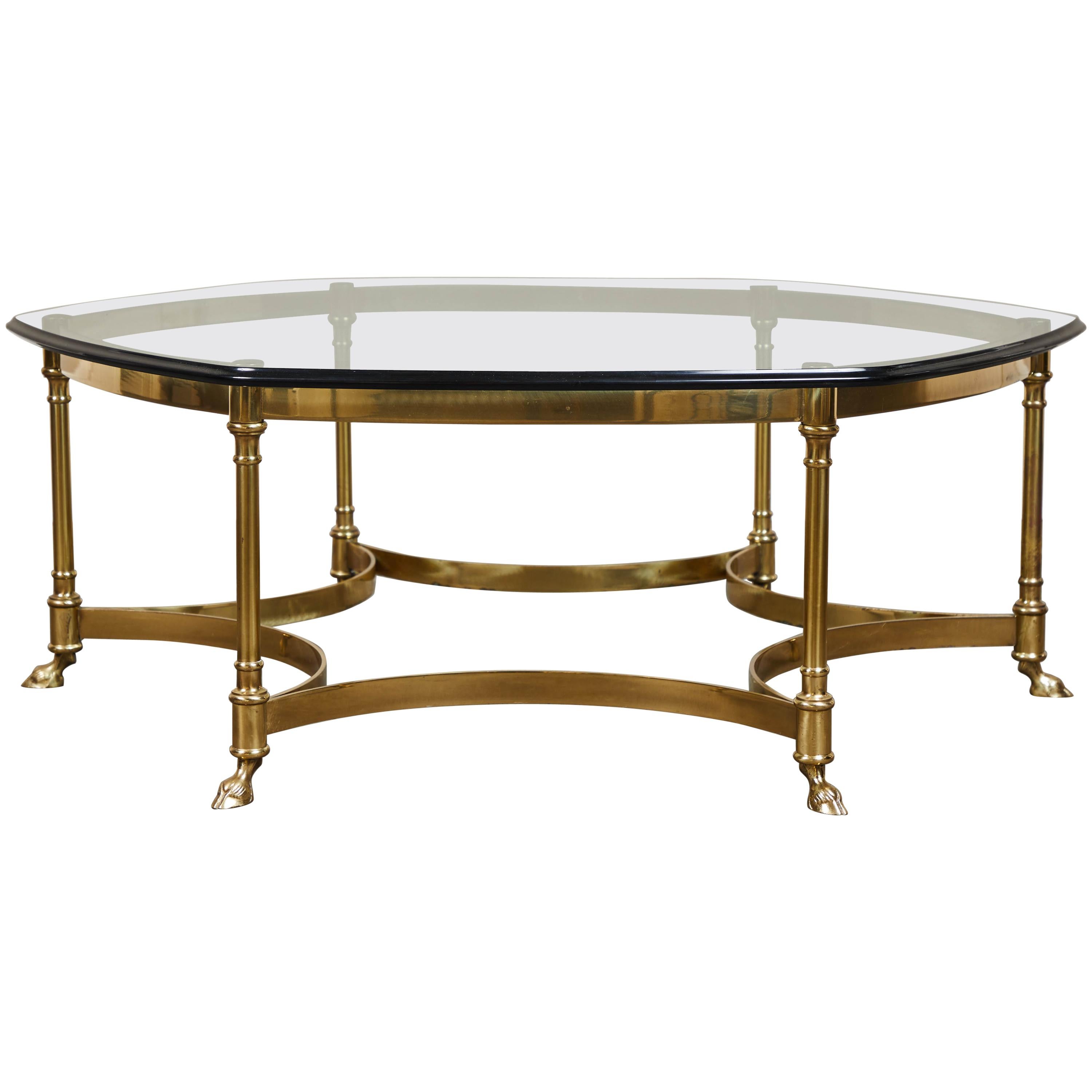 Midcentury Maison Jansen Style Coffee Table
