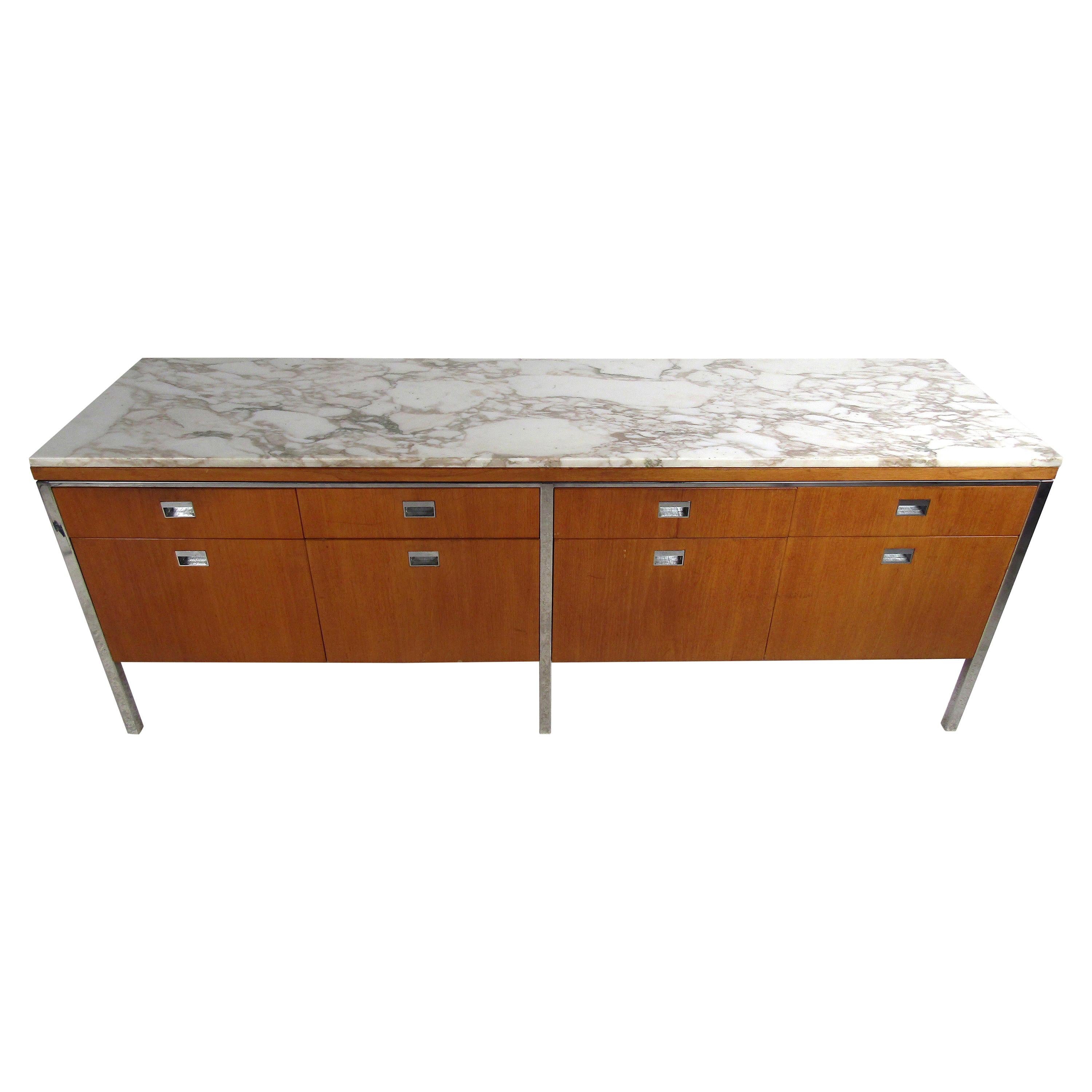 Midcentury Marble-Top Dresser by Gordon Bunshaft