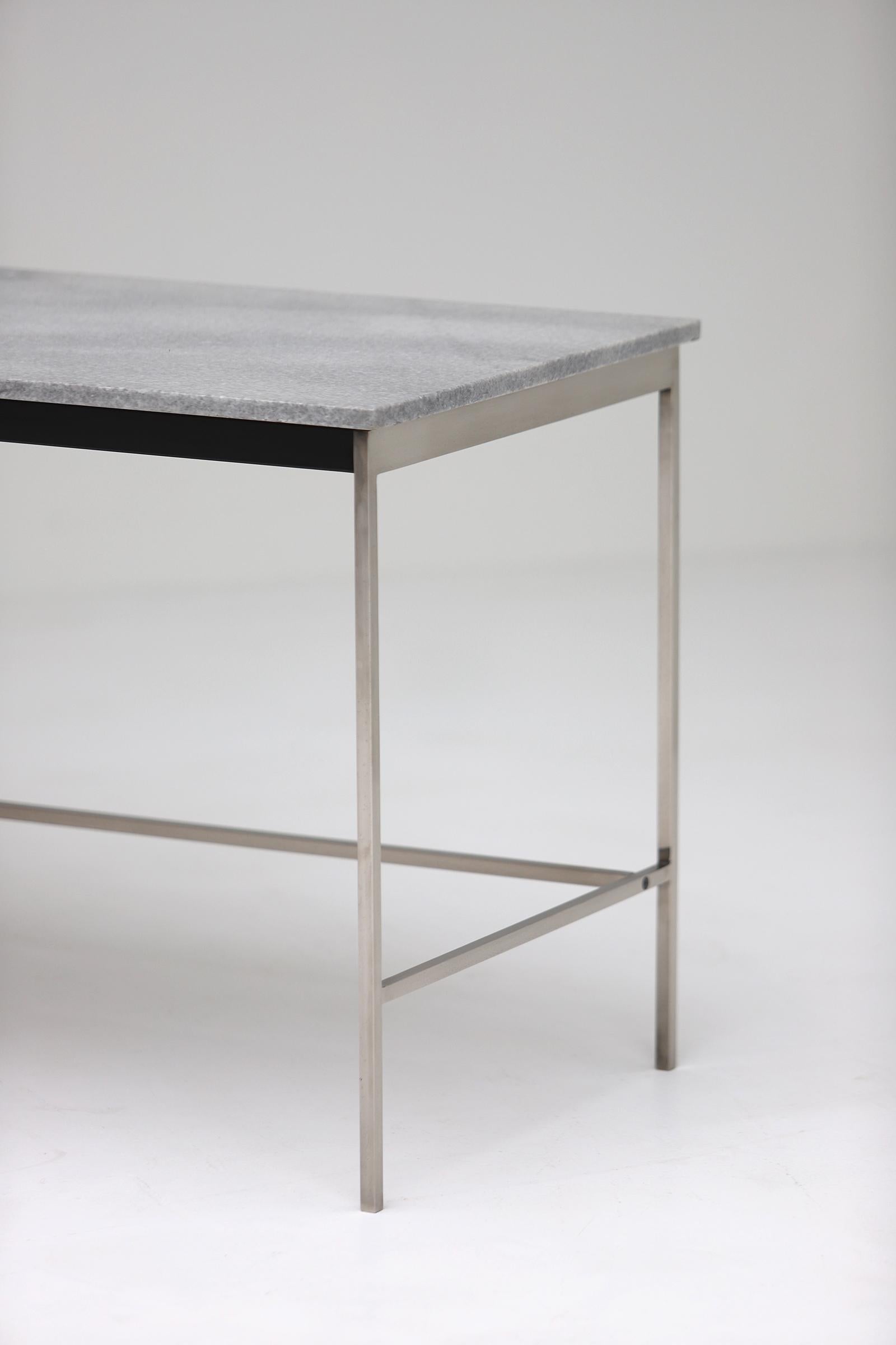 Mid-20th Century Midcentury Marble Vanity Table / Desk by Alfred Hendrix for Belform, 1960