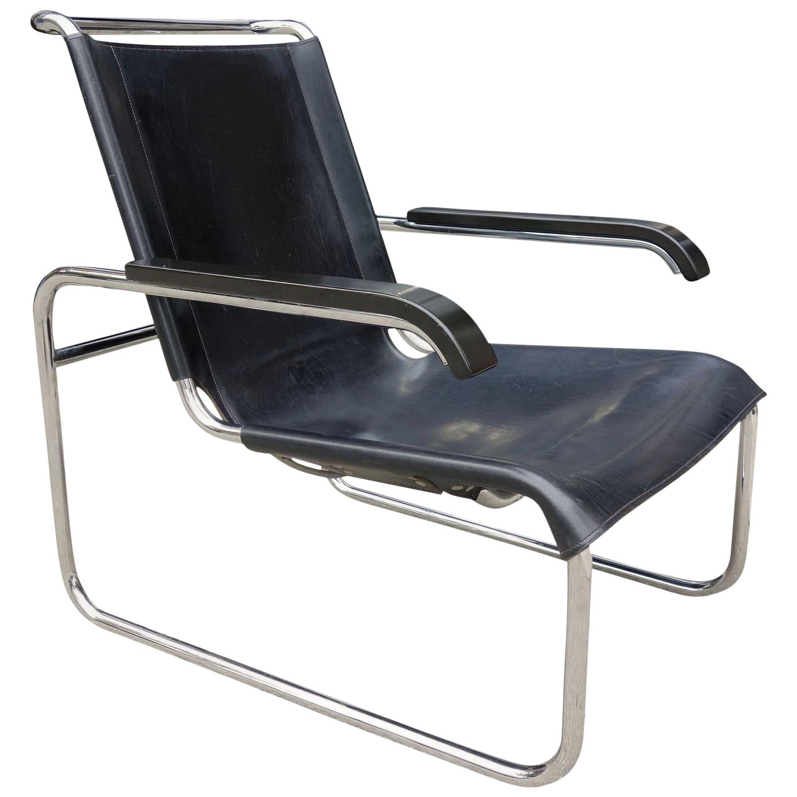 Midcentury Marcel Breuer B35 Lounge Chair