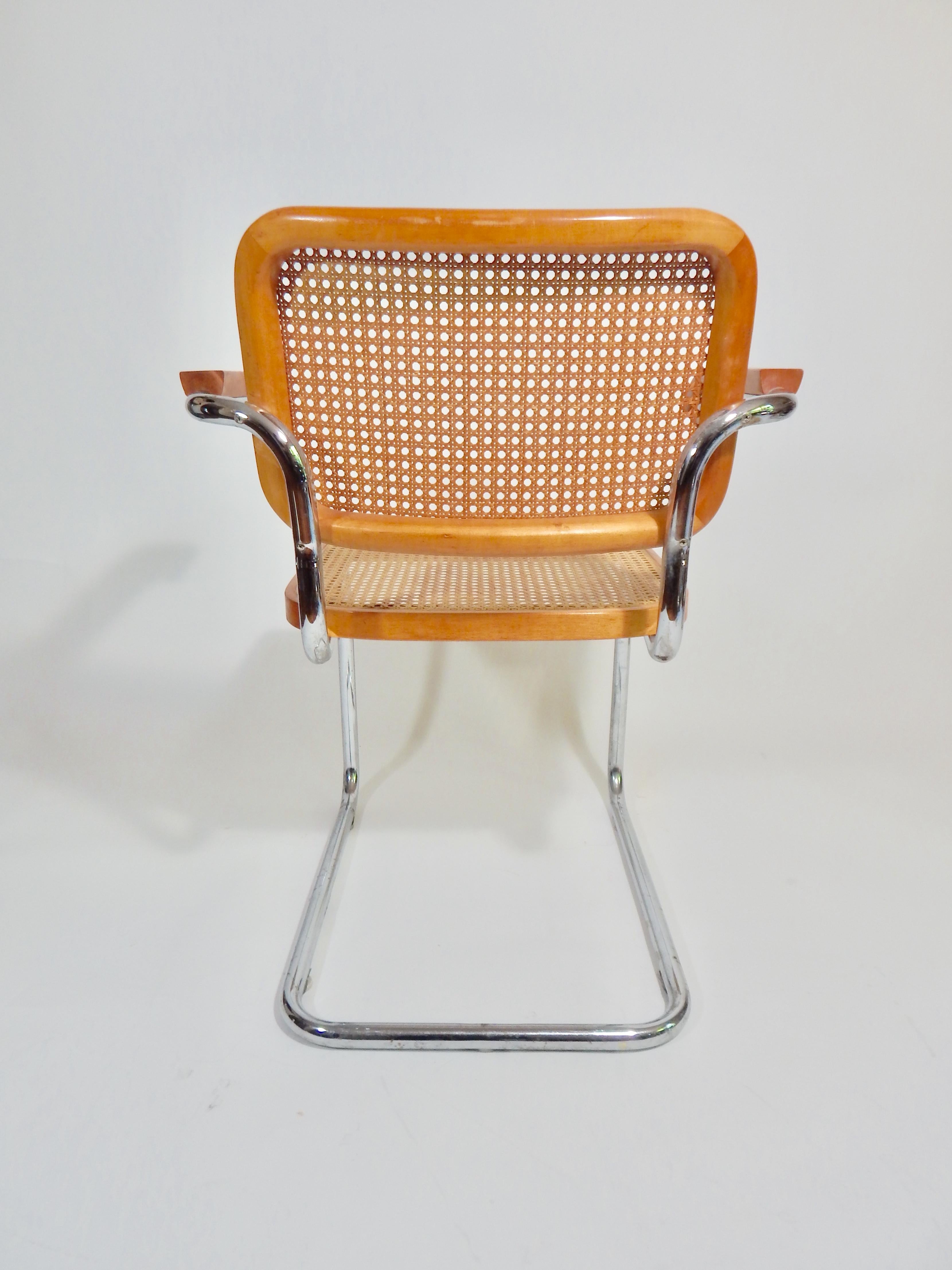 marcel breuer cane chair