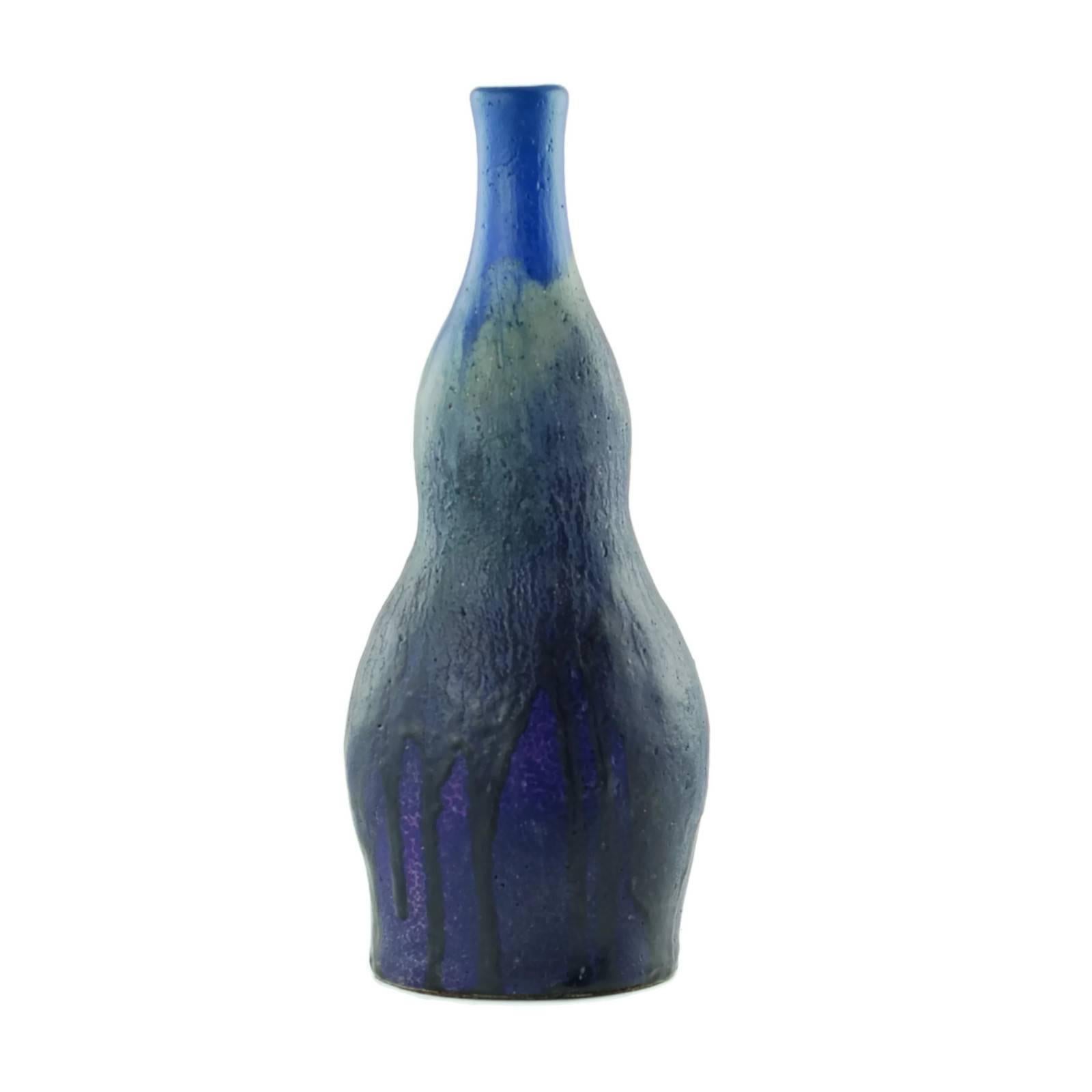 Mid-Century Modern Midcentury Marcello Fantoni for Raymor Double Gourd Form Vase For Sale