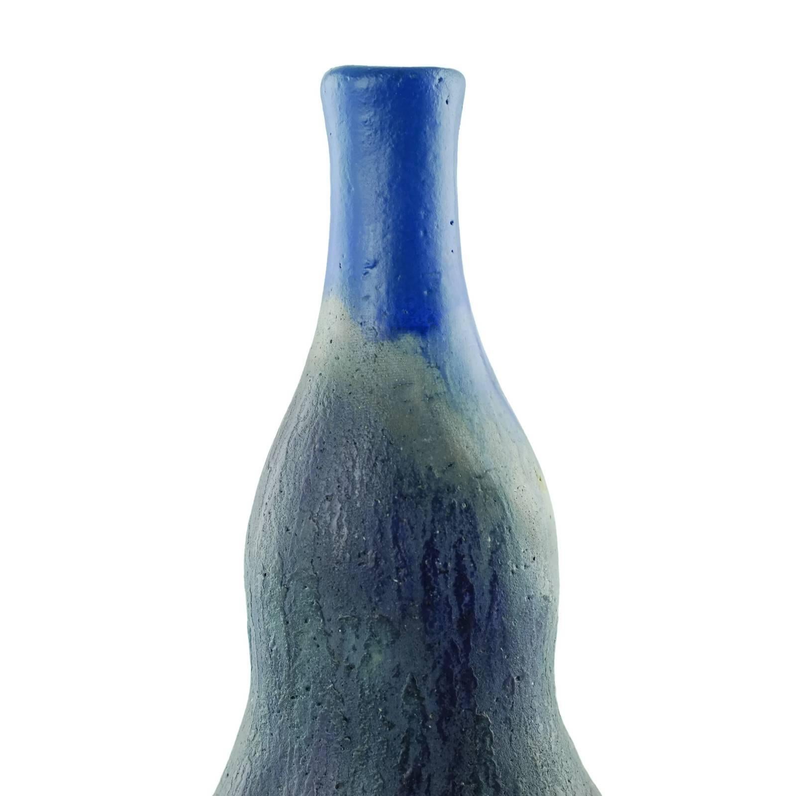 Marcello Fantoni für Raymor, Vase in doppelter Kürbisform, Mitte des Jahrhunderts im Zustand „Gut“ im Angebot in Cincinnati, OH