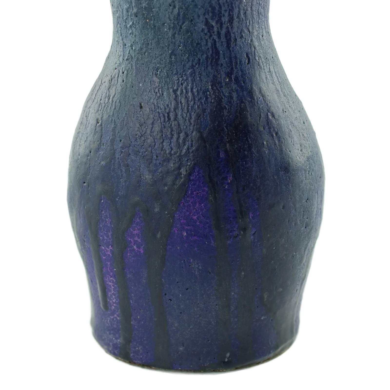 20th Century Midcentury Marcello Fantoni for Raymor Double Gourd Form Vase For Sale