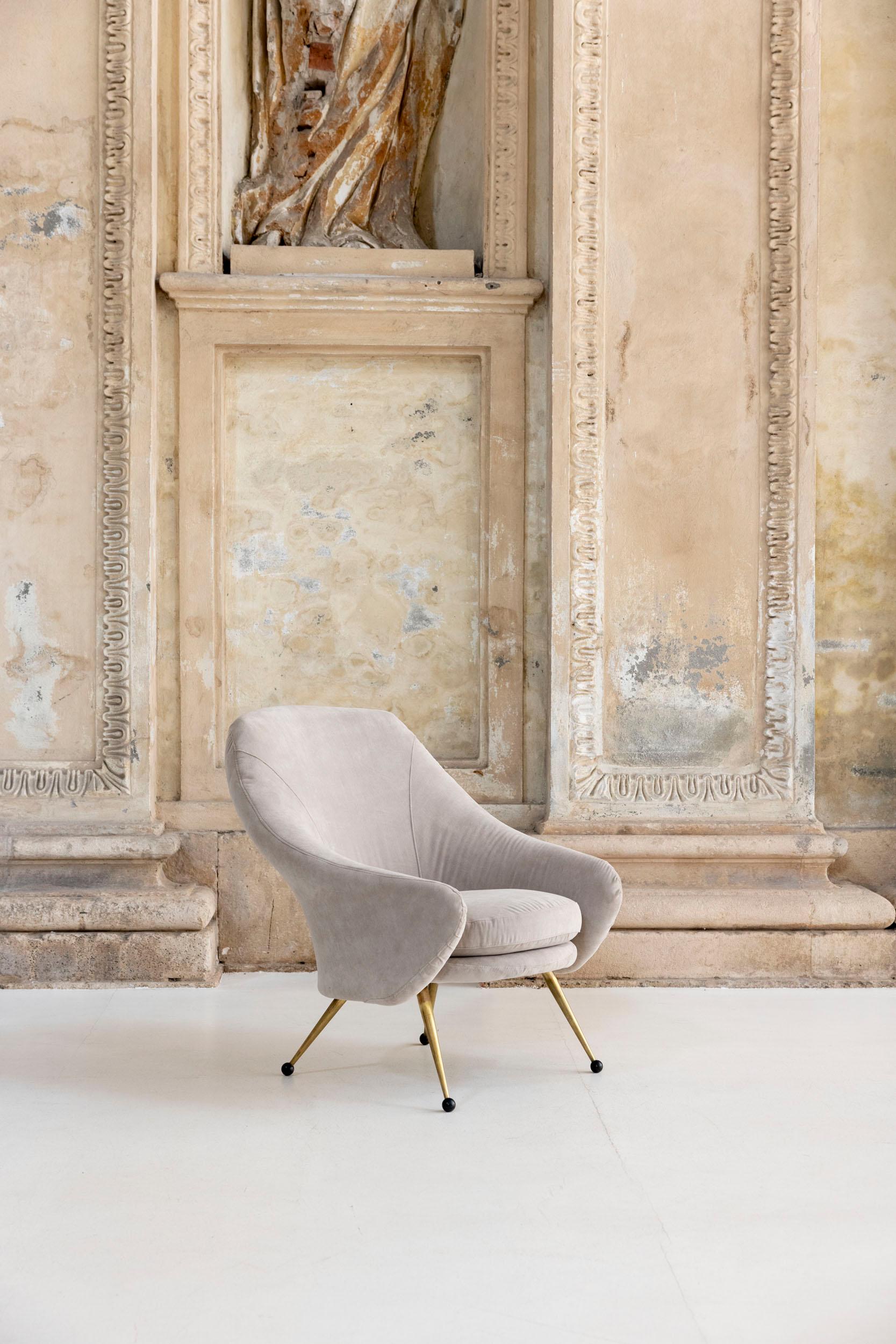 Mid-20th Century Midcentury Martingala armchairs designed by Marco Zanuso for Arflex, Italy 1950