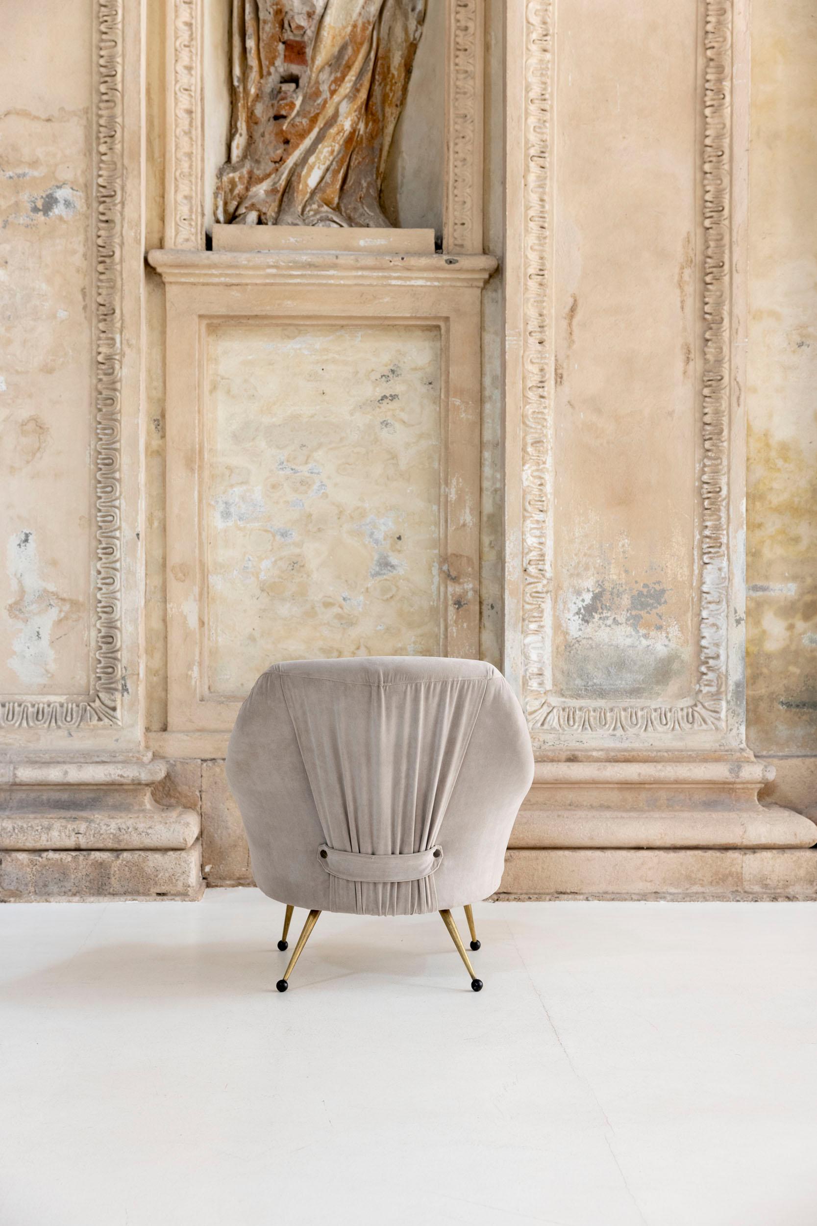 Midcentury Martingala armchairs designed by Marco Zanuso for Arflex, Italy 1950 2