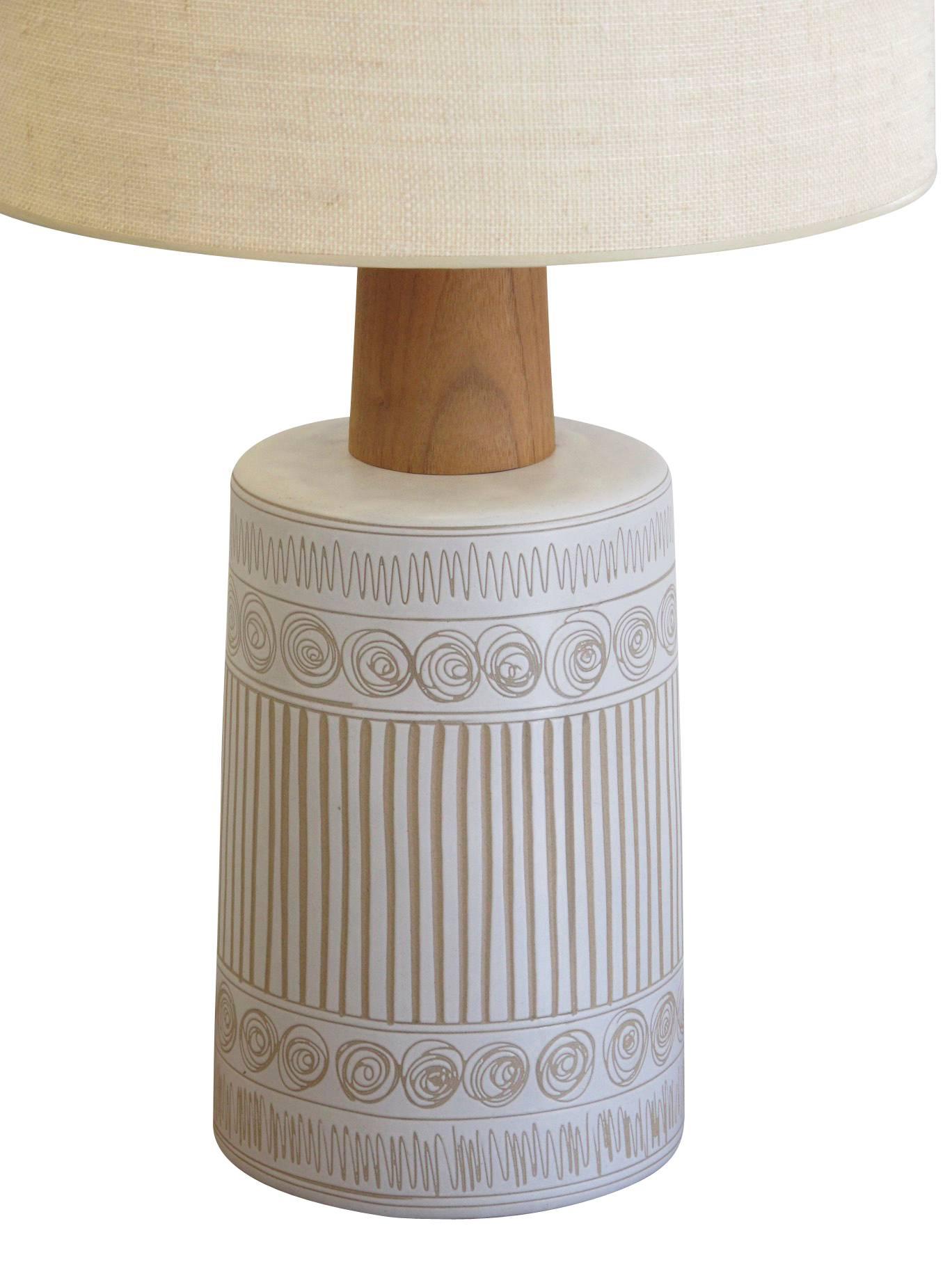 Mid-Century Modern Midcentury Martz Glazed Ceramic Lamp for Marshall Studios