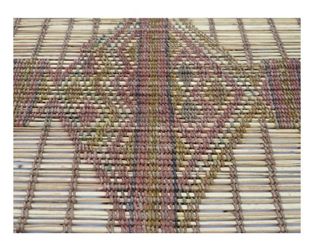 20th Century Midcentury Mauritanian Tuareg Mat 6' x 9'4