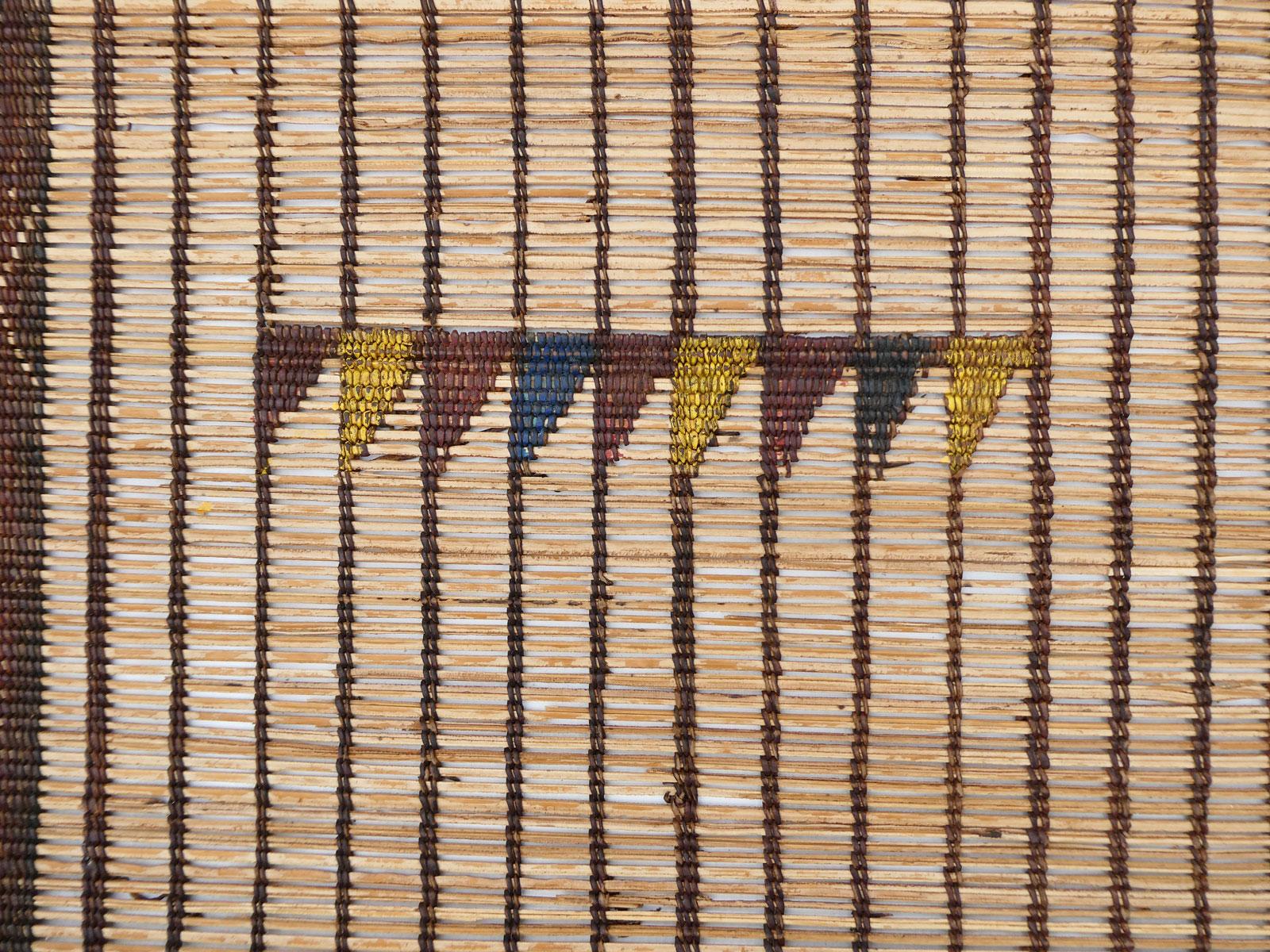 Tissé à la main Mat mauritanien touareg du milieu du siècle en vente