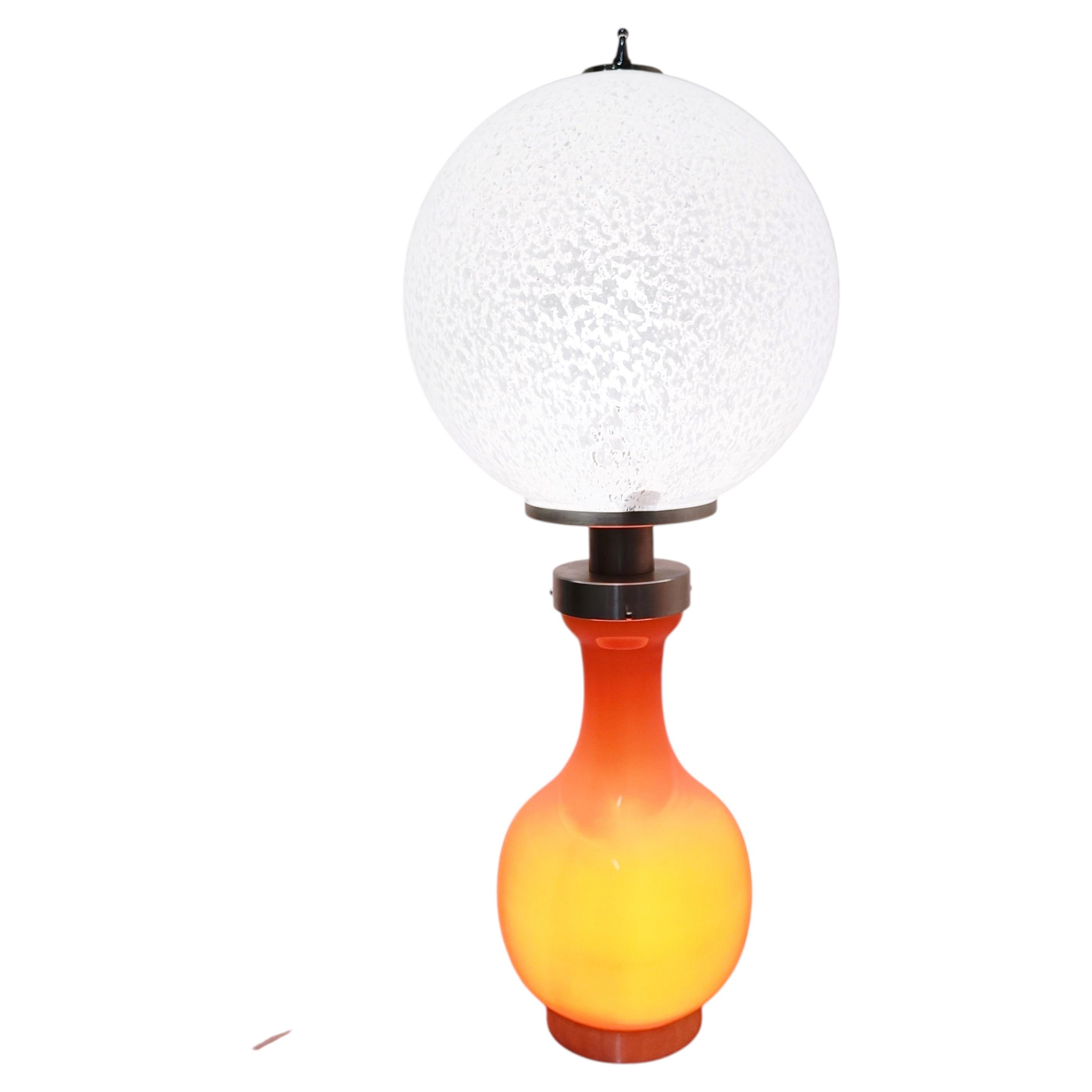Midcentury Mazzega Table Lamp, 1970s