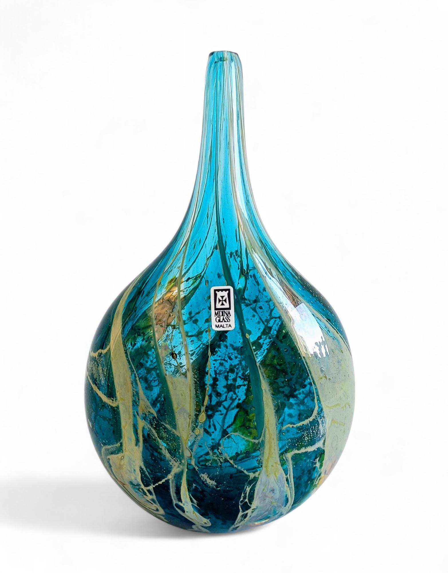 Midcentury Mdina Glass 