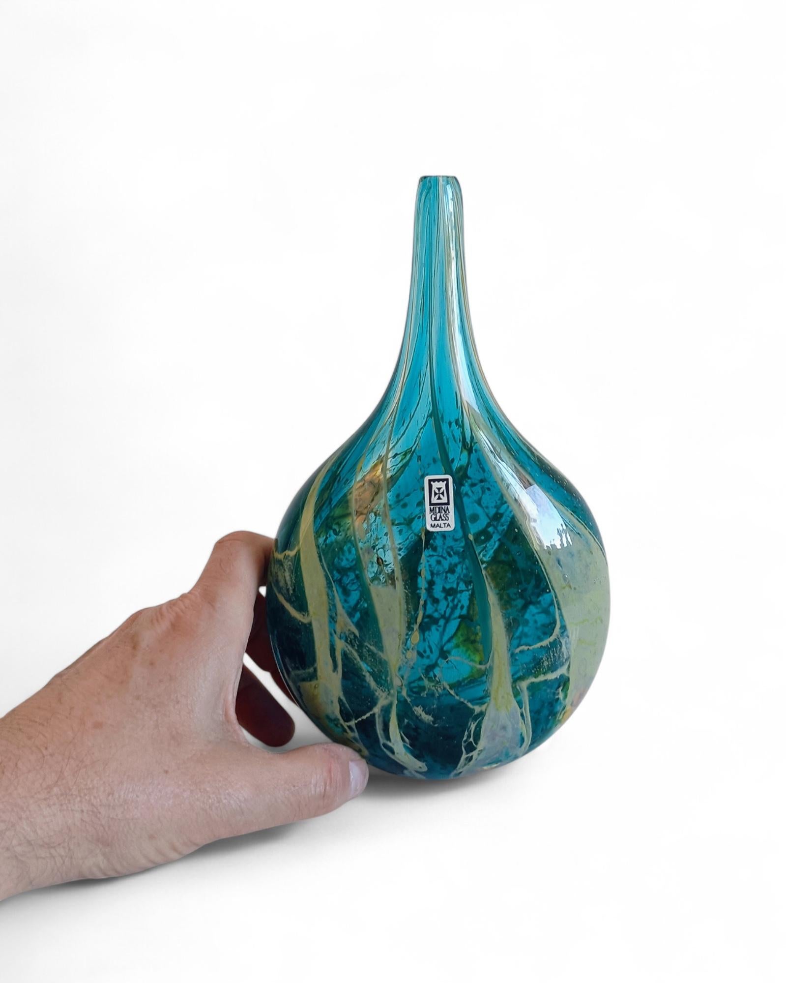 Midcentury Mdina Glass 