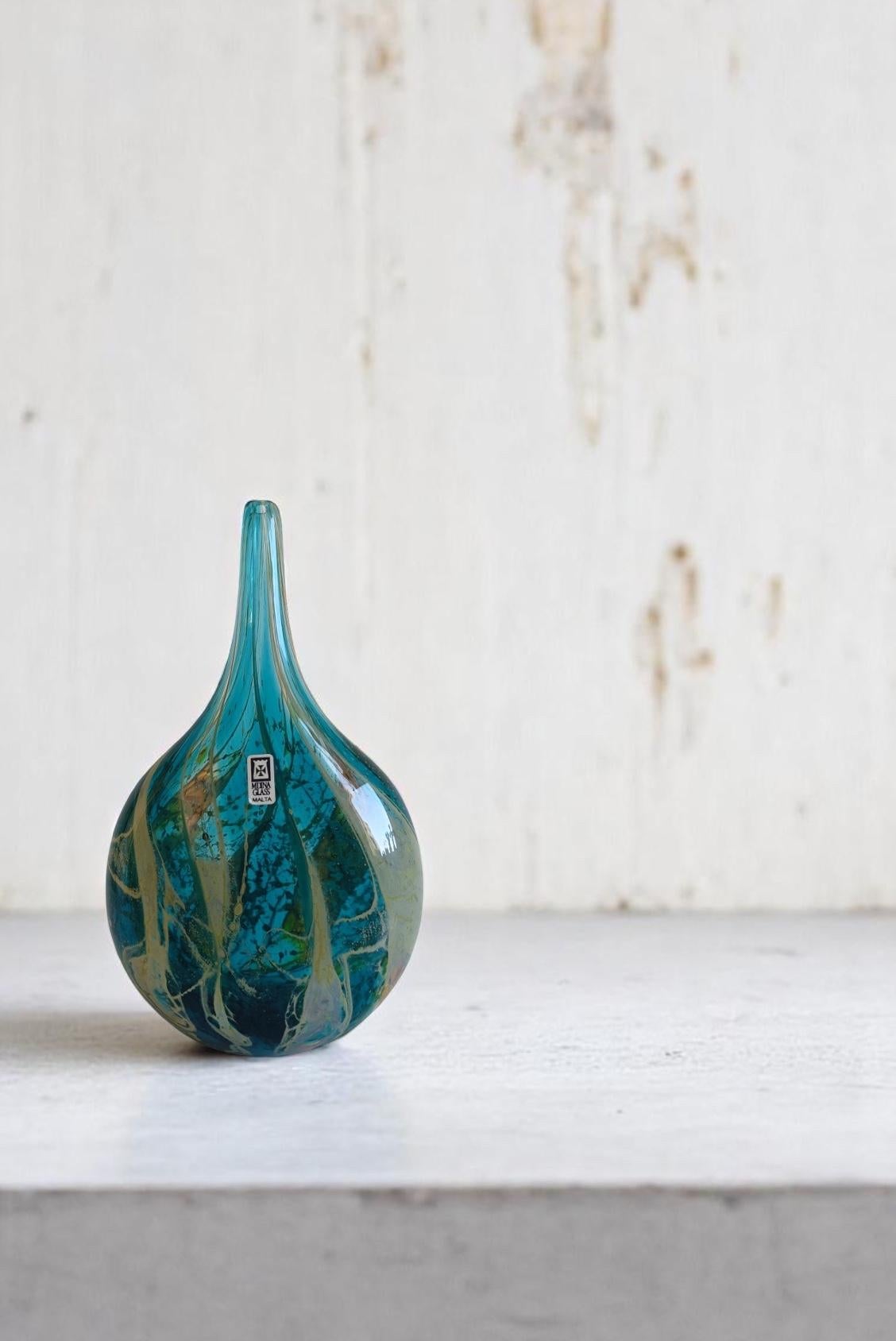 Midcentury Mdina Glass 