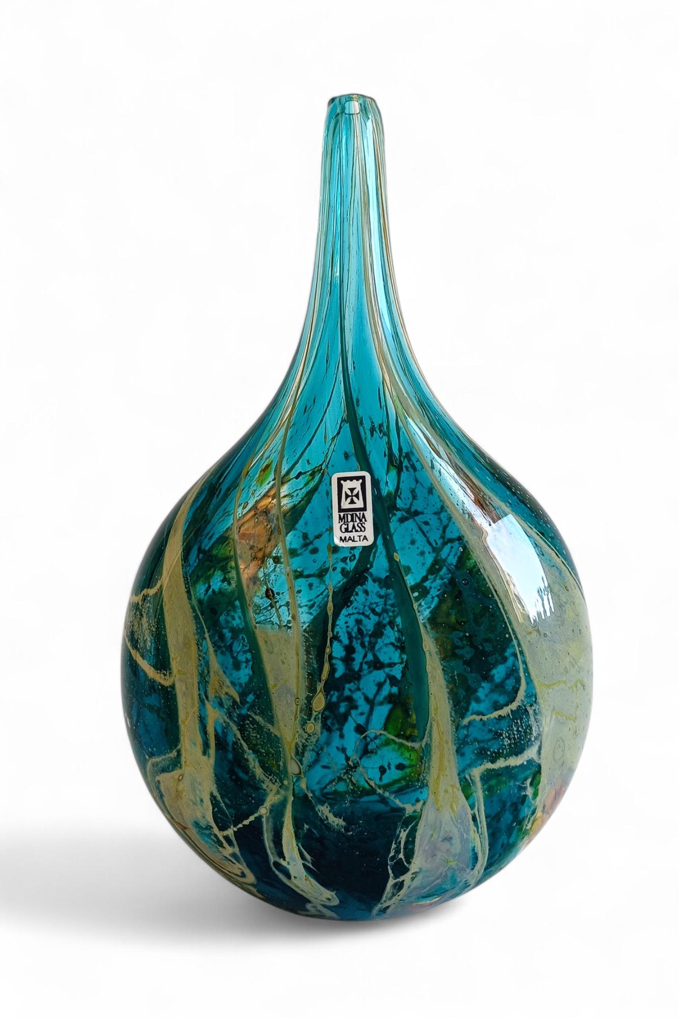 Midcentury Mdina Glass 