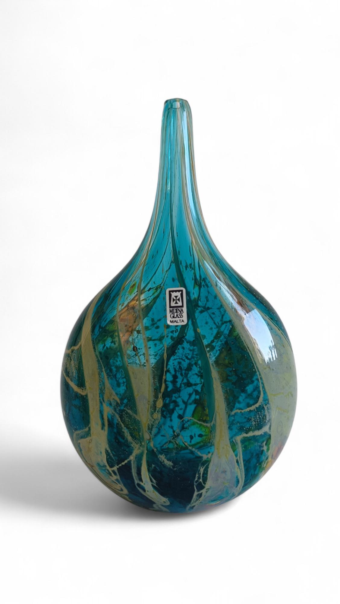 Midcentury Mdina Glass 