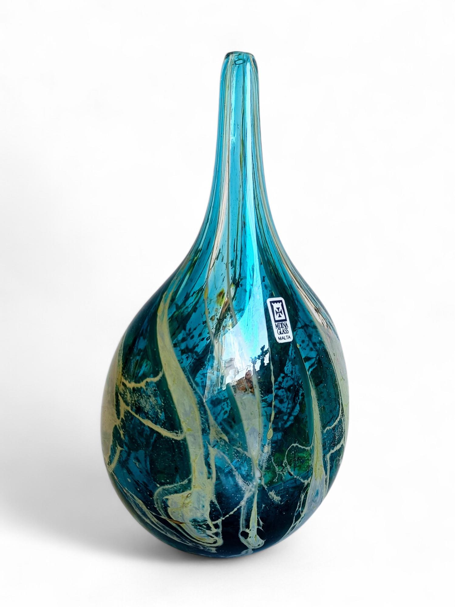 Maltese Midcentury Mdina Glass 