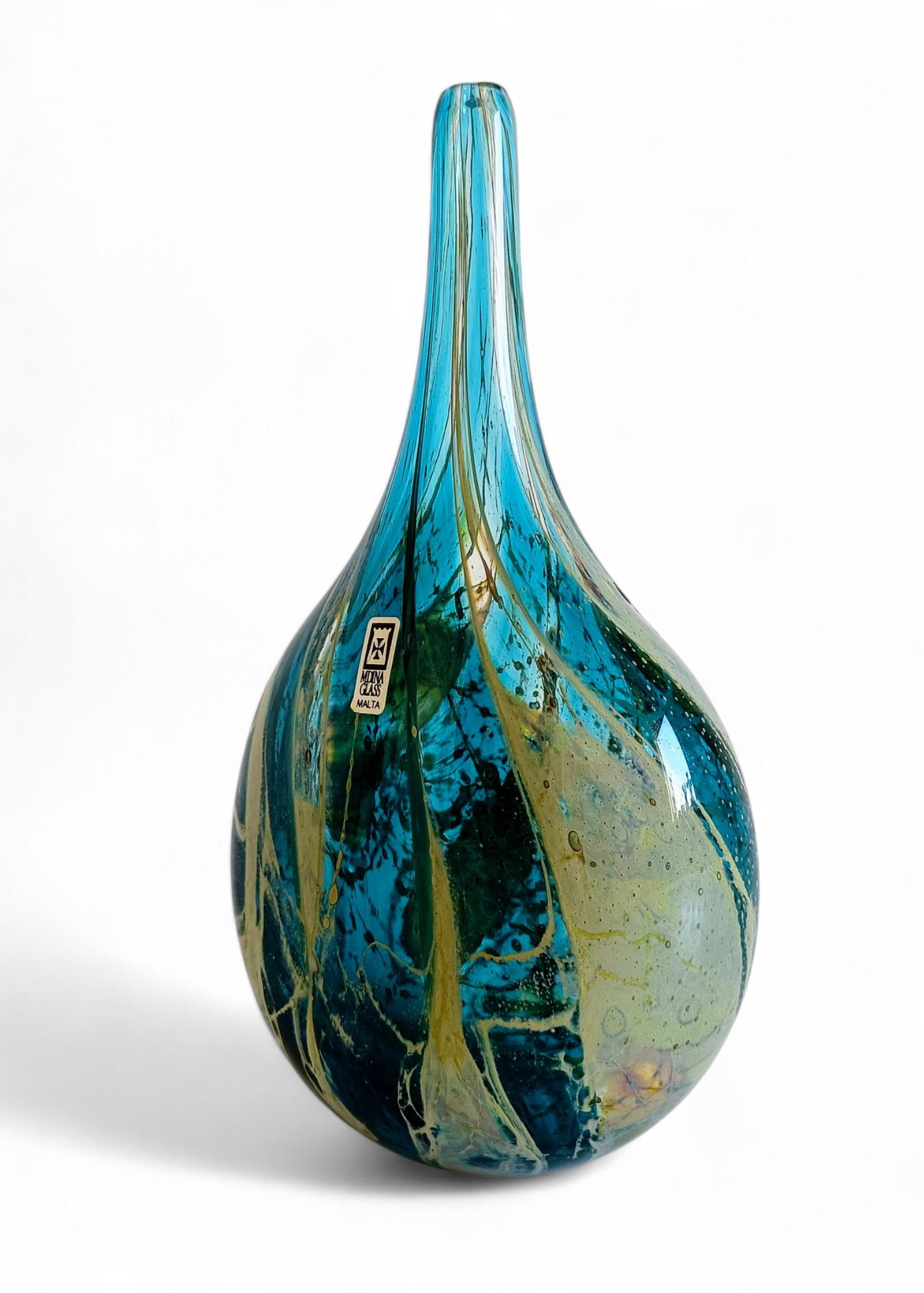 Midcentury Mdina Glass 