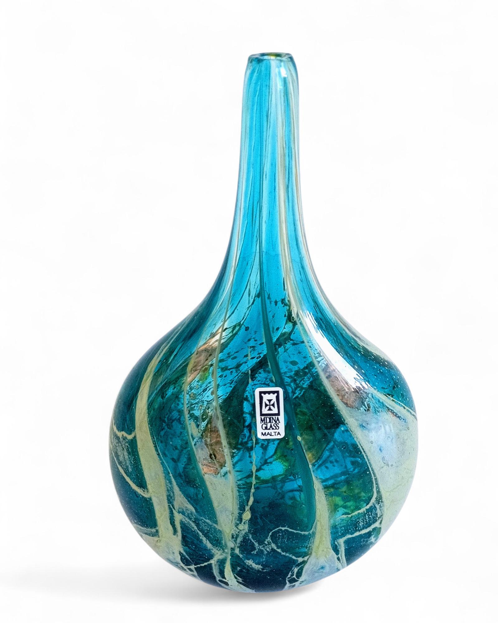 Midcentury Mdina Glass 
