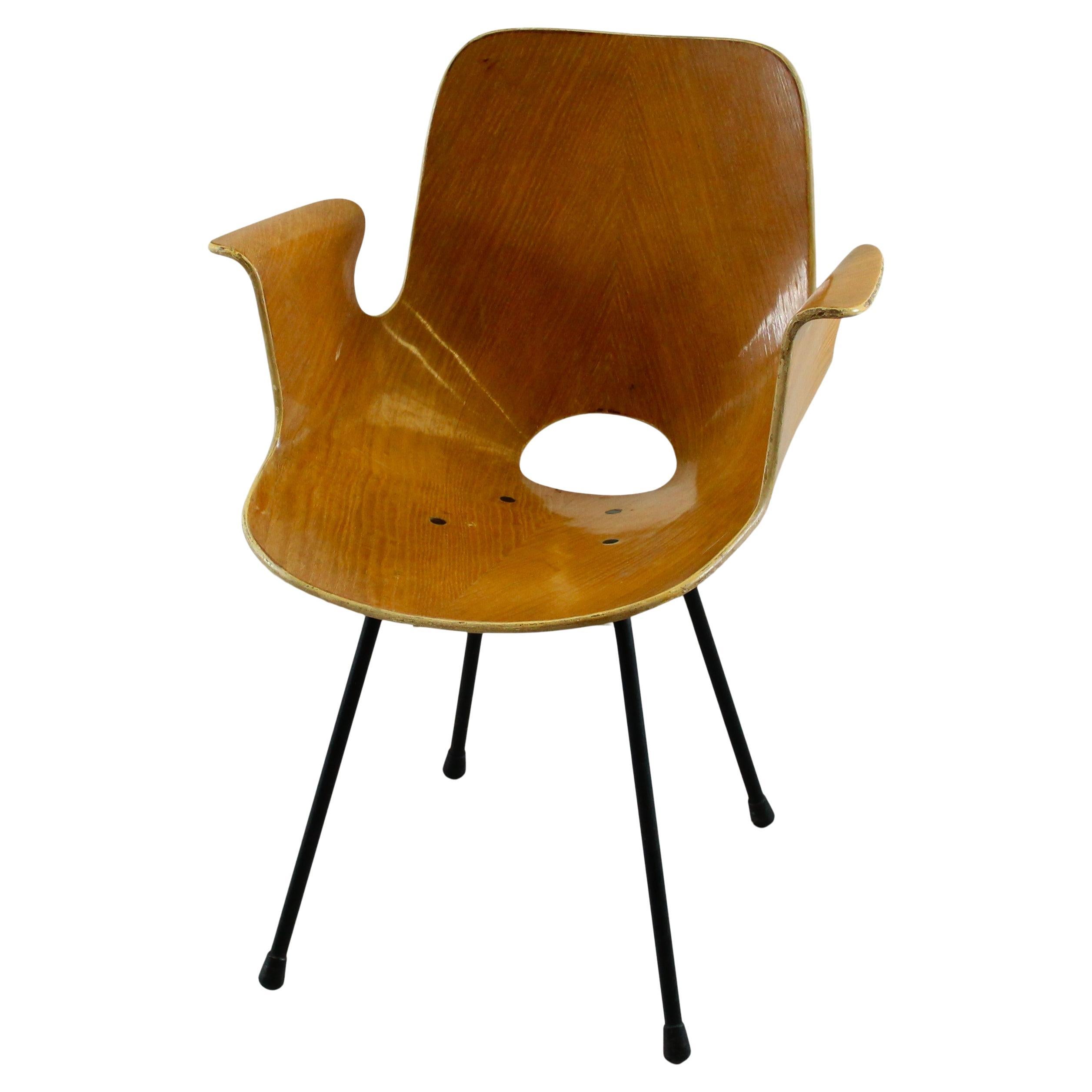 Medea Sessel von Vittorio Nobili für Fratelli Tagliabue, Italien, Mitte des 19. Jahrhunderts, 1956