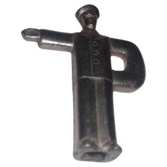 Midcentury Mercedes Mb300 Sedan Windup on Stand by Prameta with Driver Keyc1958